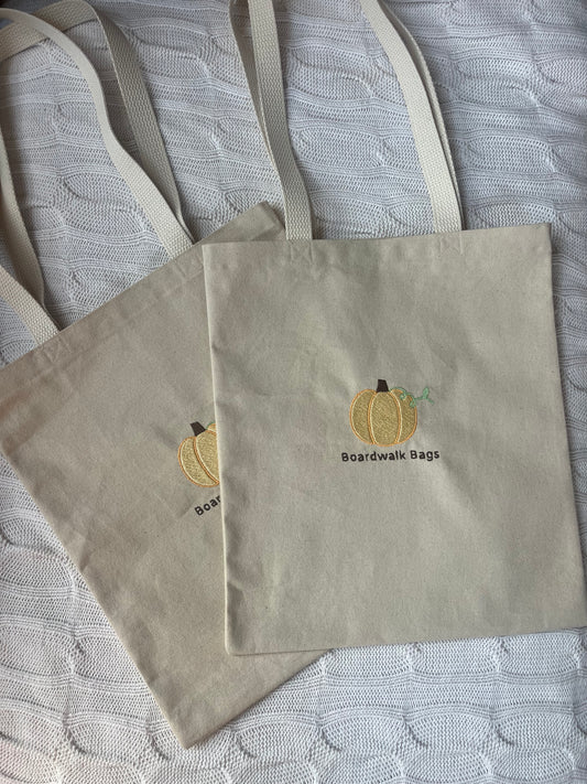 Pumpkin Canvas Bag